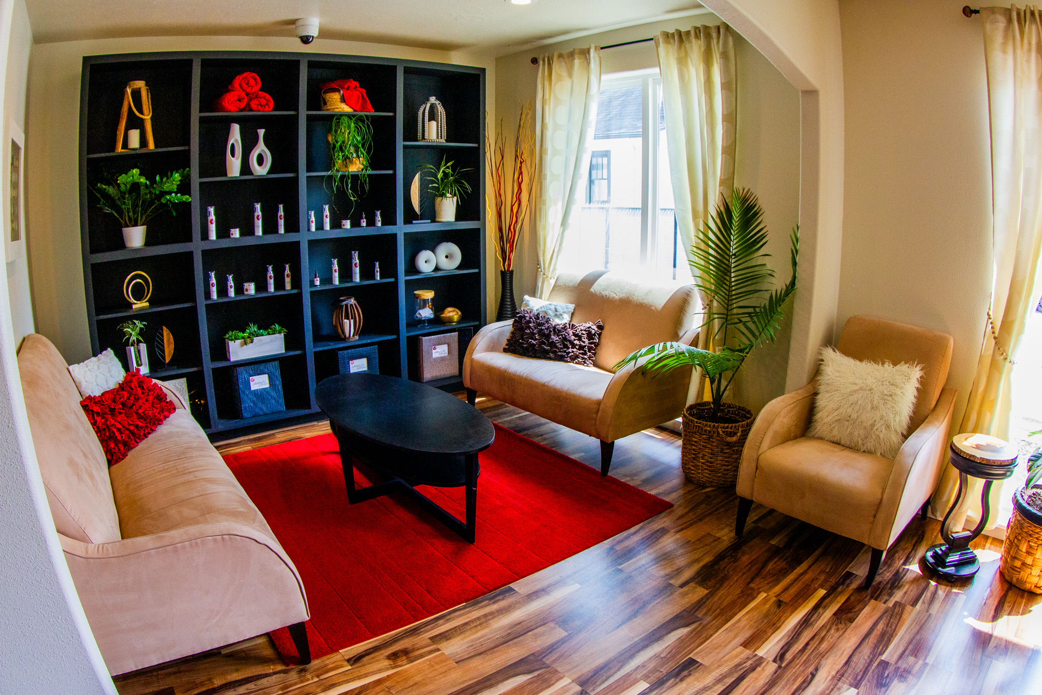 Phiz Spa lobby in Salem, Oregon